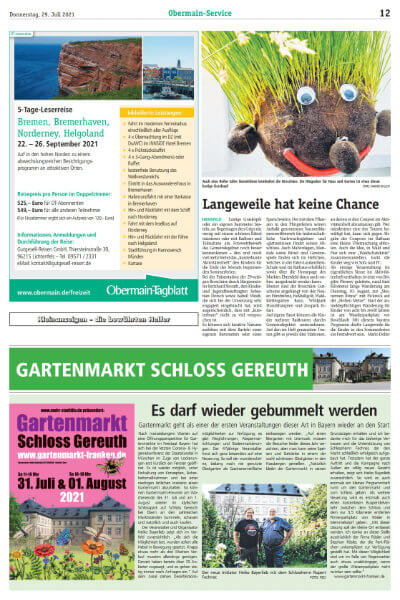 Obermain Service - 29.07.2021