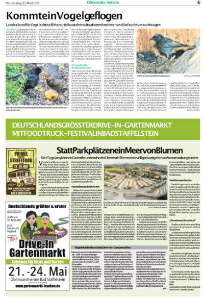 Obermain Service - 21.05.2020