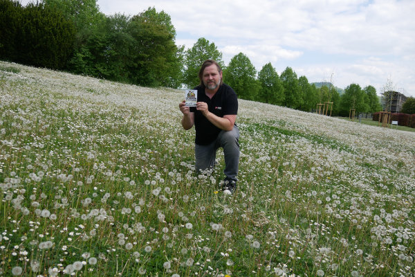 Veranstalter Heiko Bayerlieb im Kurpark Bad Staffelstein